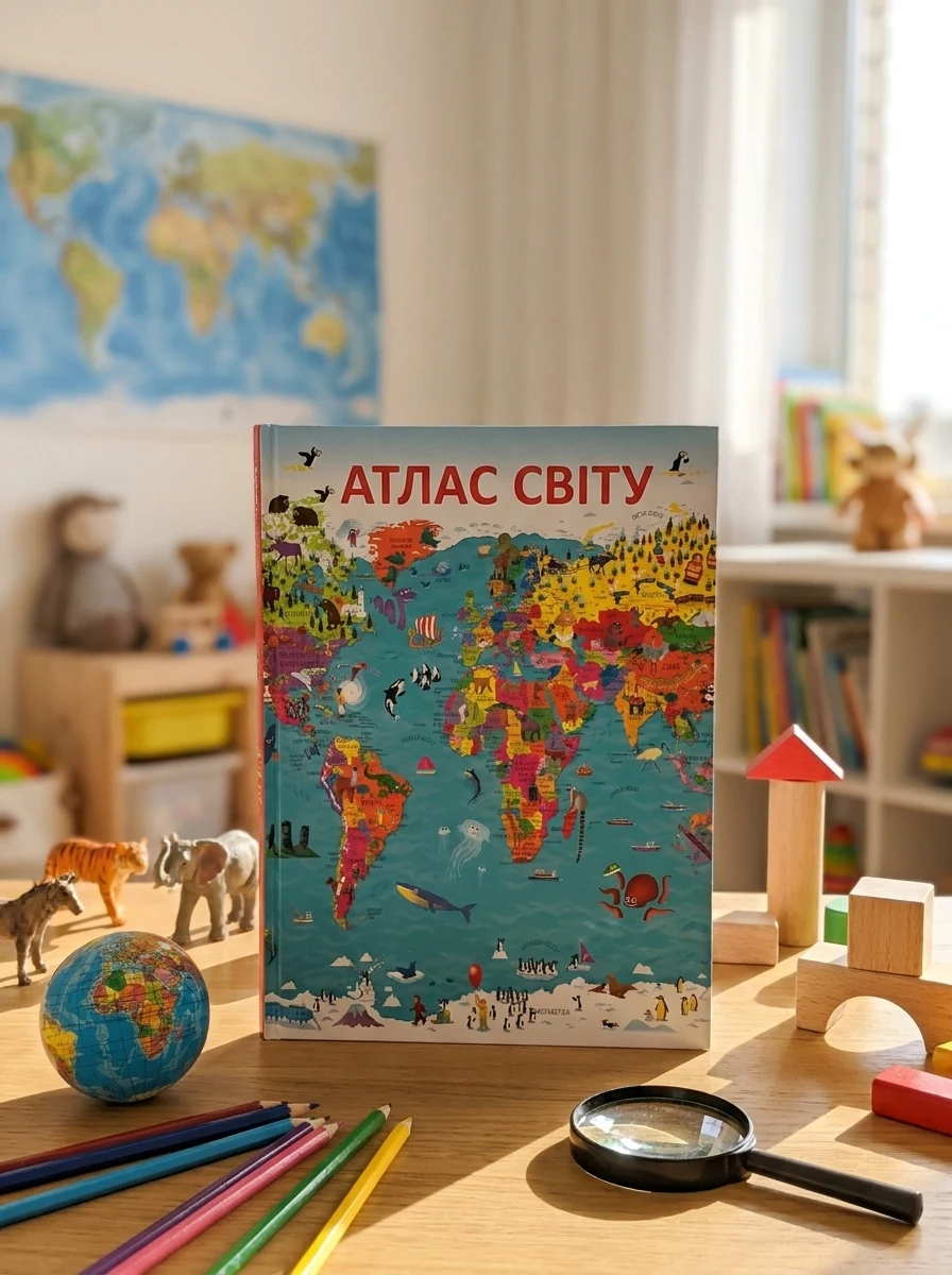 Collins Children’s World Map New — Дитяча література
