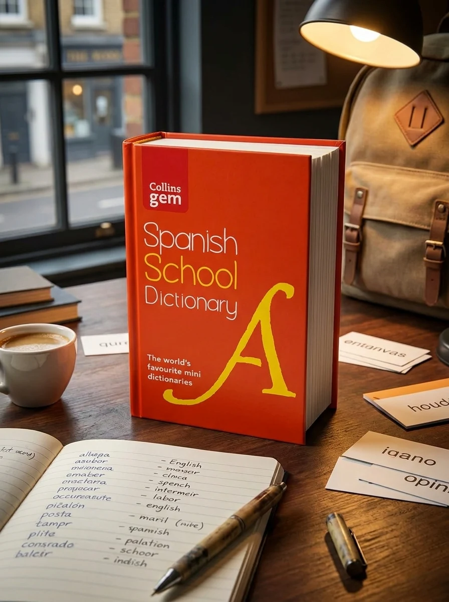Collins Gem Spanish School Dictionary 4th Edition, обкладинка