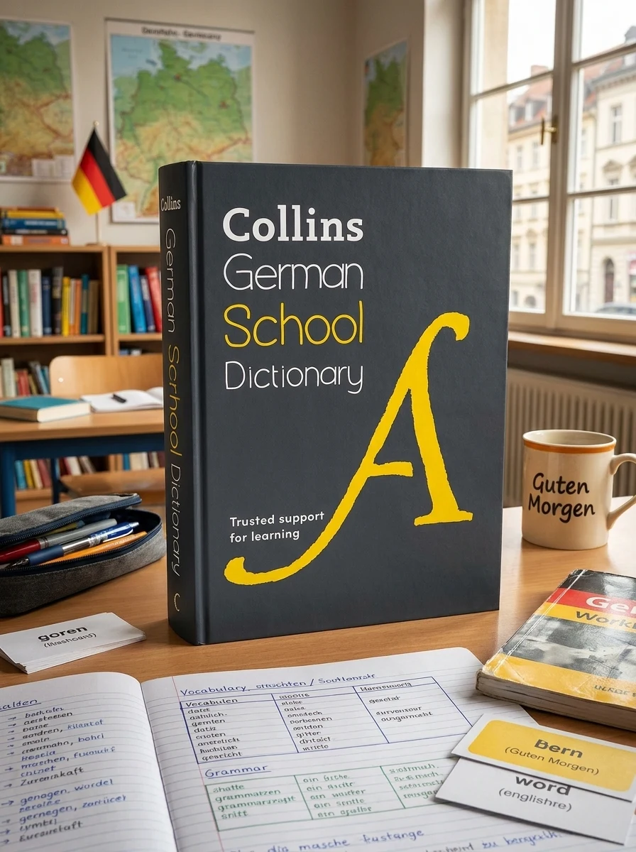 Collins German School Dictionary 6th Edition, обкладинка