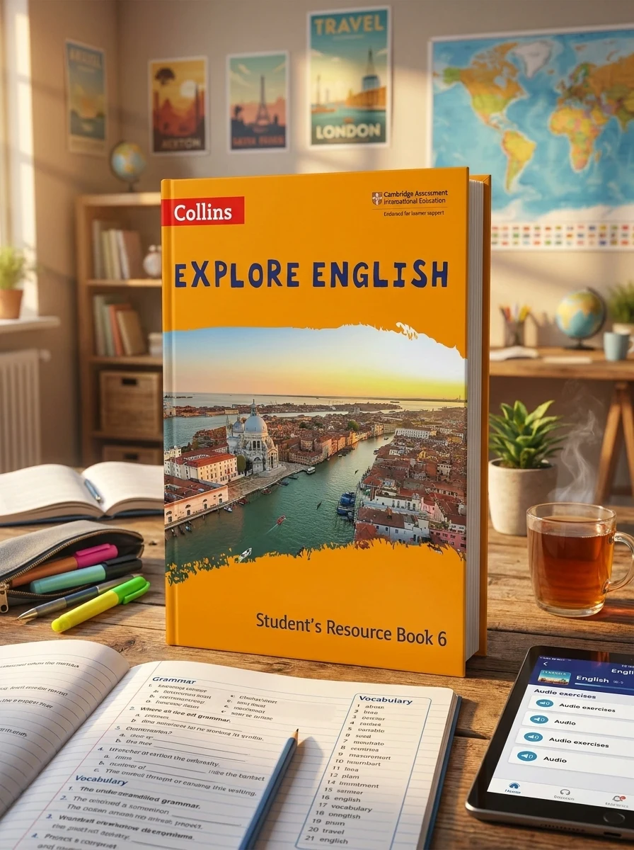 Collins International Explore English 6 Student’s Resource Book — Сенді Гіббс, обкладинка