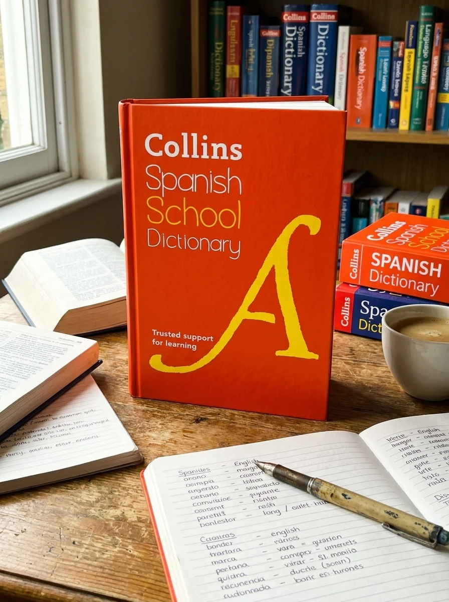 Collins Spanish School Dictionary 5th Edition, обкладинка