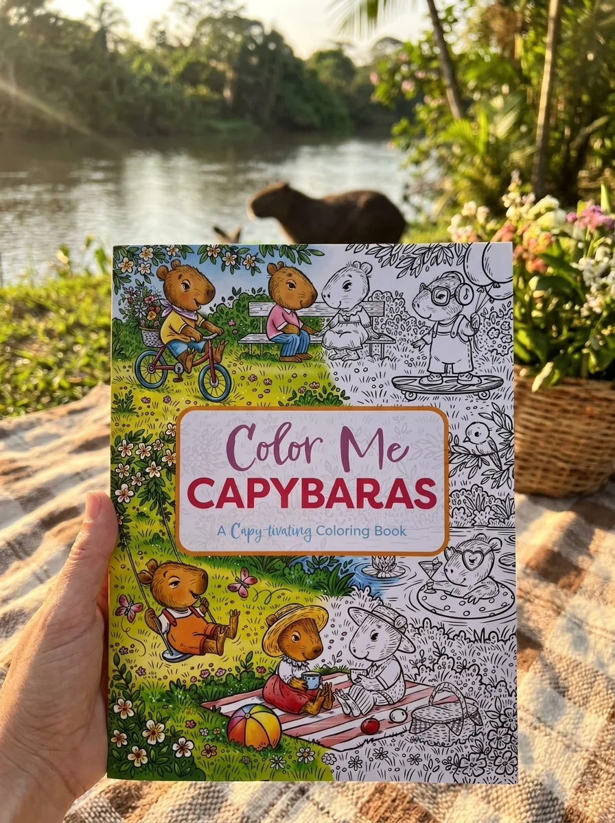 Color Me Capybaras — Дитяча література