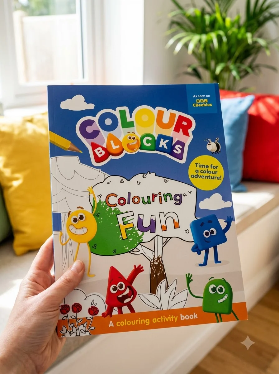 Colourblocks Colouring Fun: A Colouring Activity Book — Дитяча література