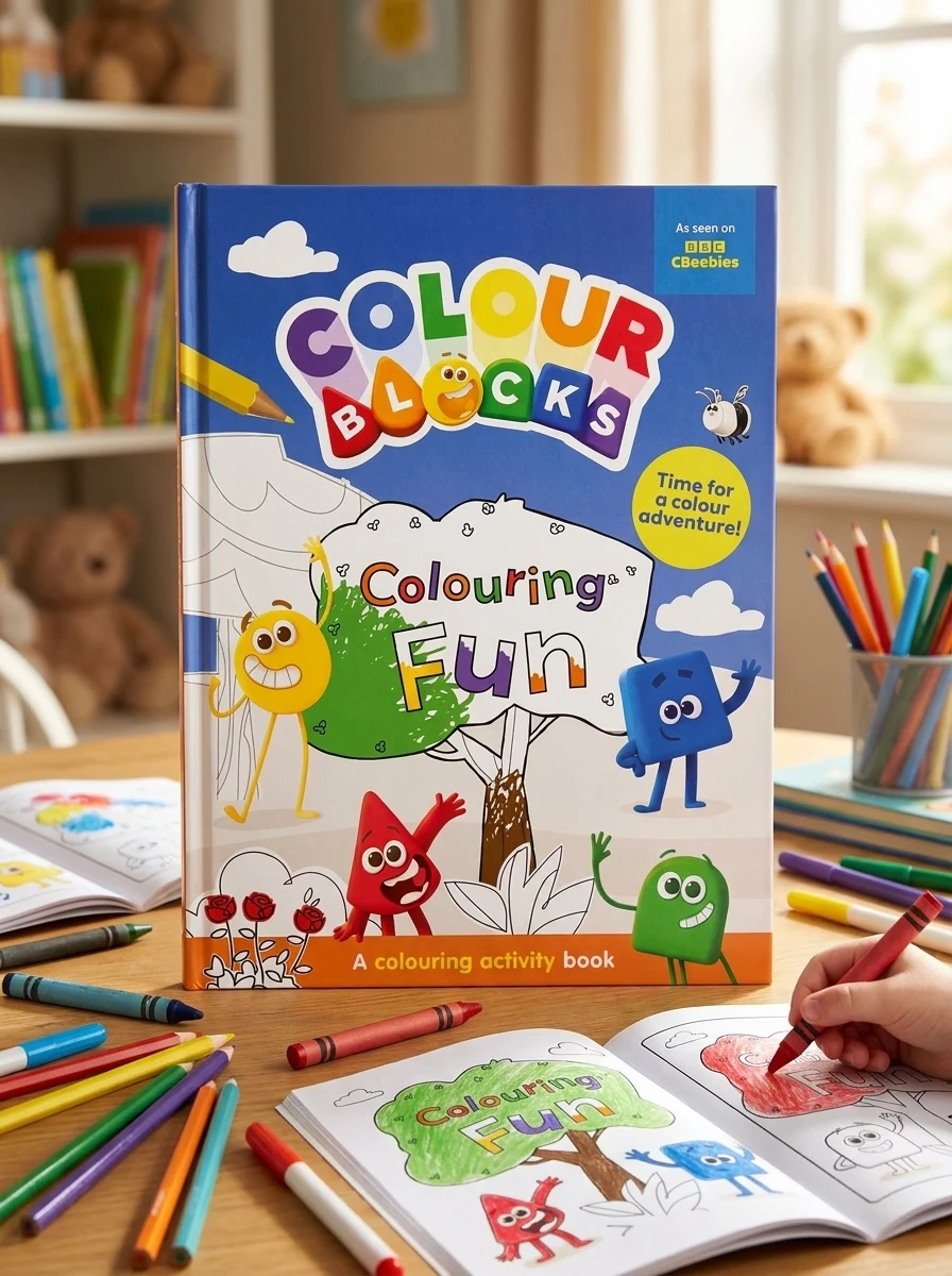 Colourblocks Colouring Fun: A Colouring Activity Book — фото 2