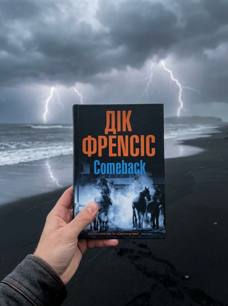 Comeback — Дік Френсіс, обкладинка
