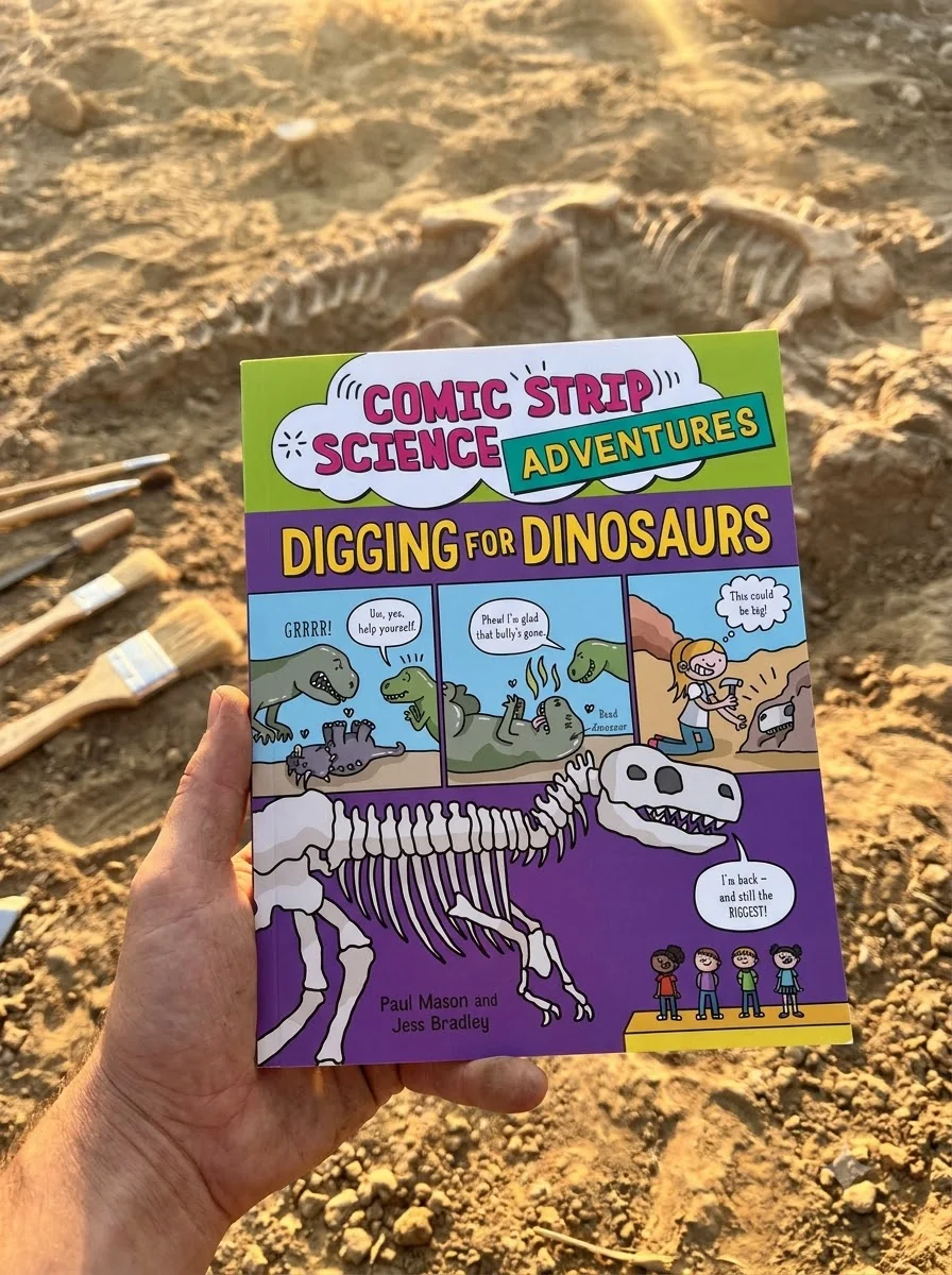 Comic Strip Science Adventures: Digging for Dinosaurs — Дитяча література