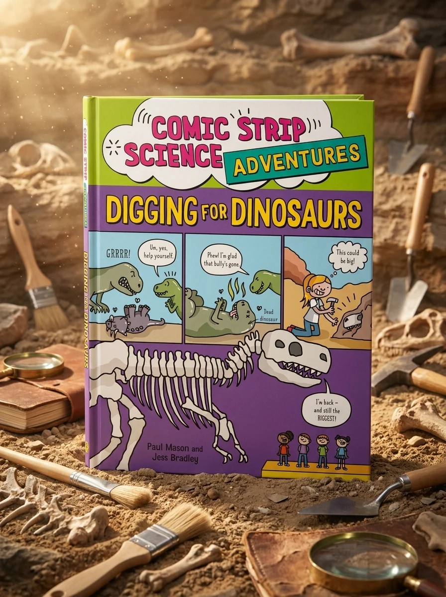 Comic Strip Science Adventures: Digging for Dinosaurs — фото 2