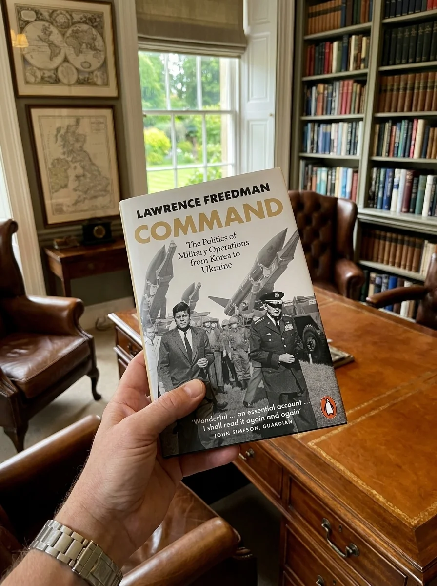 Command: The Politics of Military Operations from Korea to Ukraine — Лоуренс Фрідман, обкладинка
