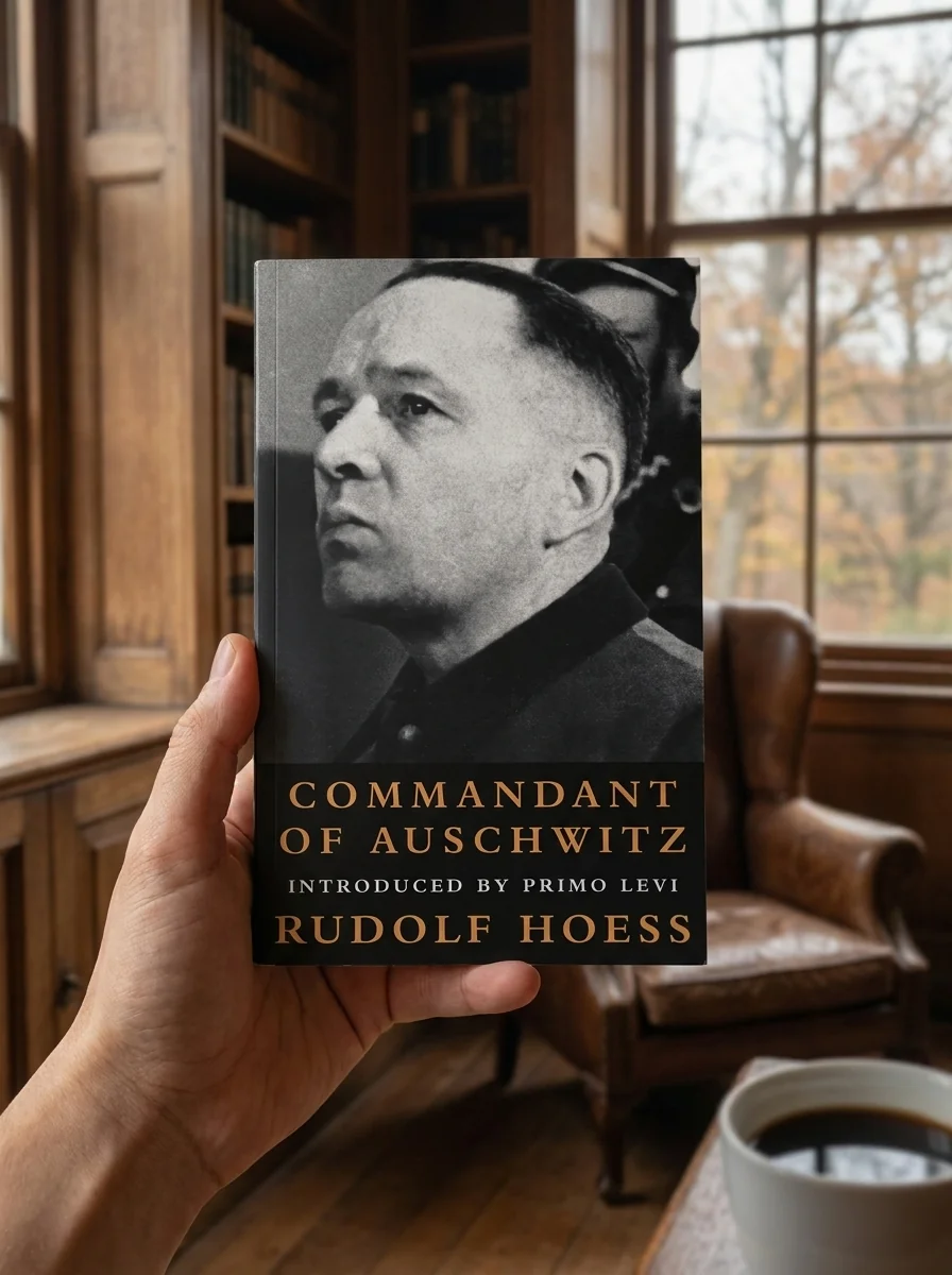 Commandant Of Auschwitz — Рудольф Гьосс, обкладинка