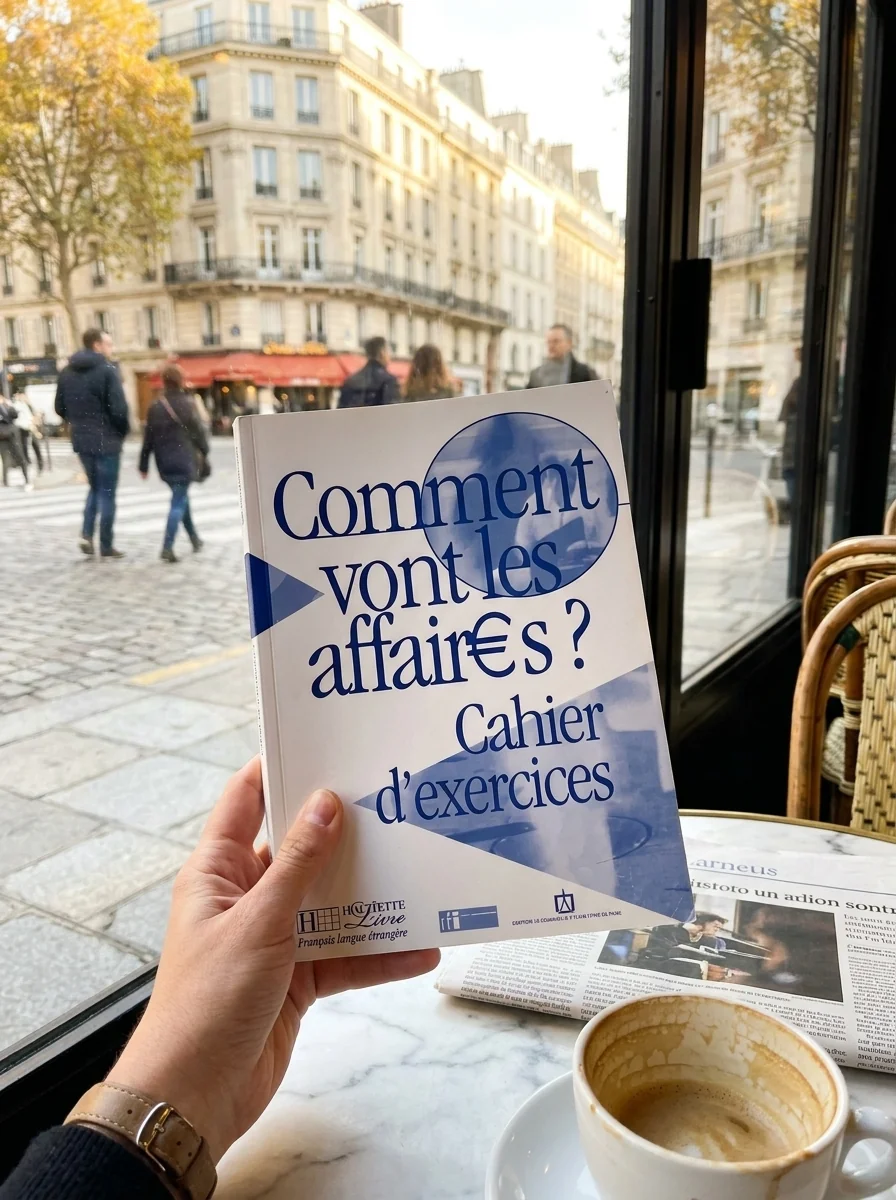 Comment vont les affaires? Cahier d'exercices — Енн Грюнеберг, обкладинка