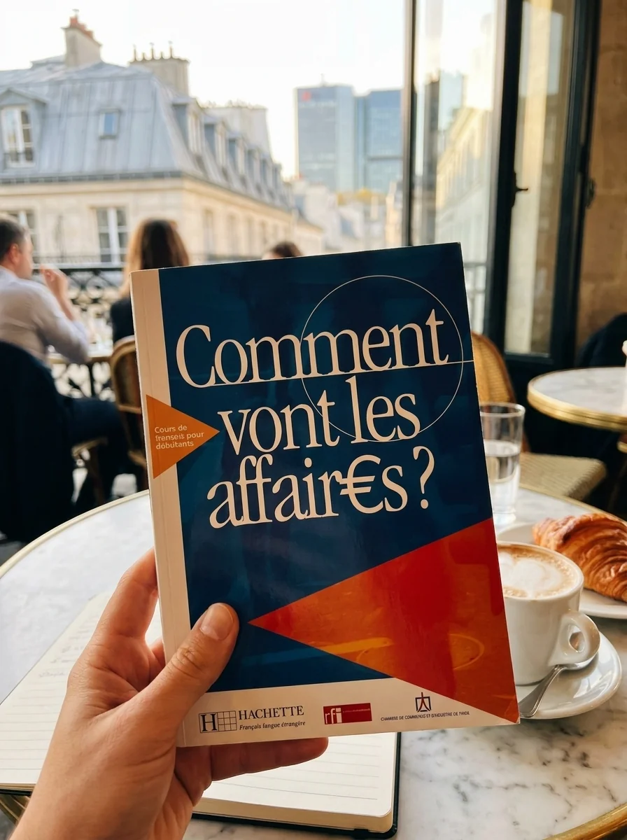 Comment vont les affaires? Livre de l'eleve — Енн Грюнеберг, обкладинка