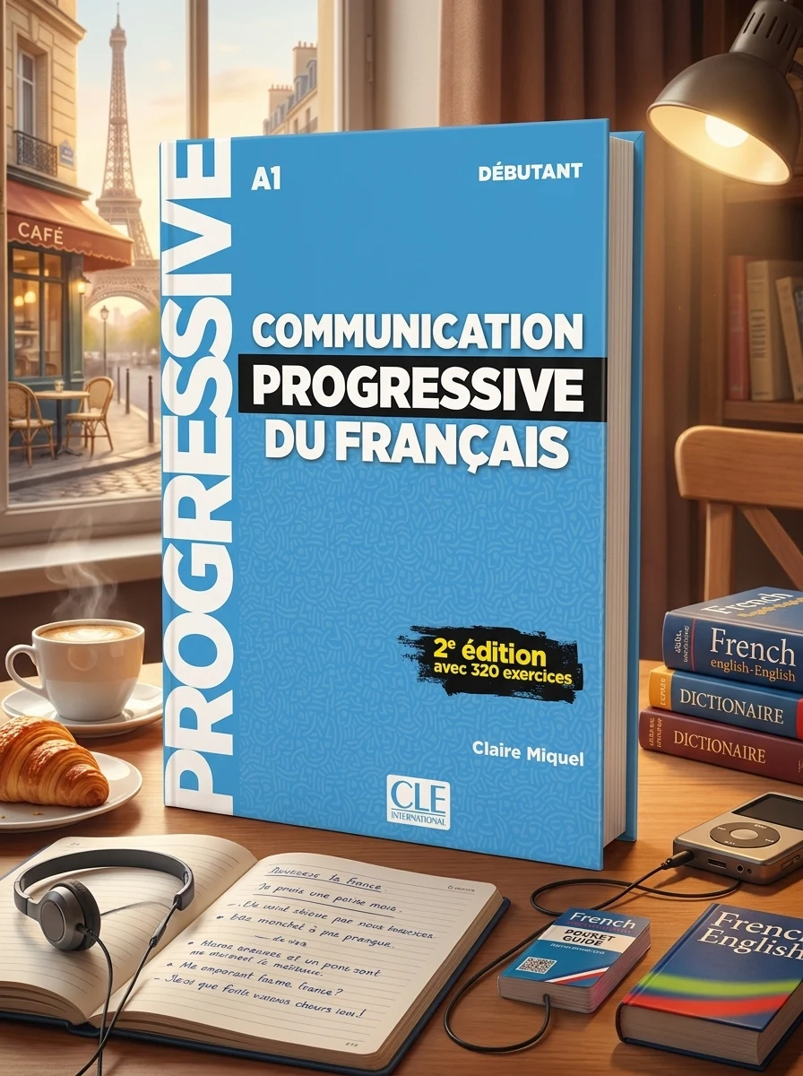 Communication progressive du français 2e Edition Niveau Débutant A1 - Livre + Audio téléchargeable