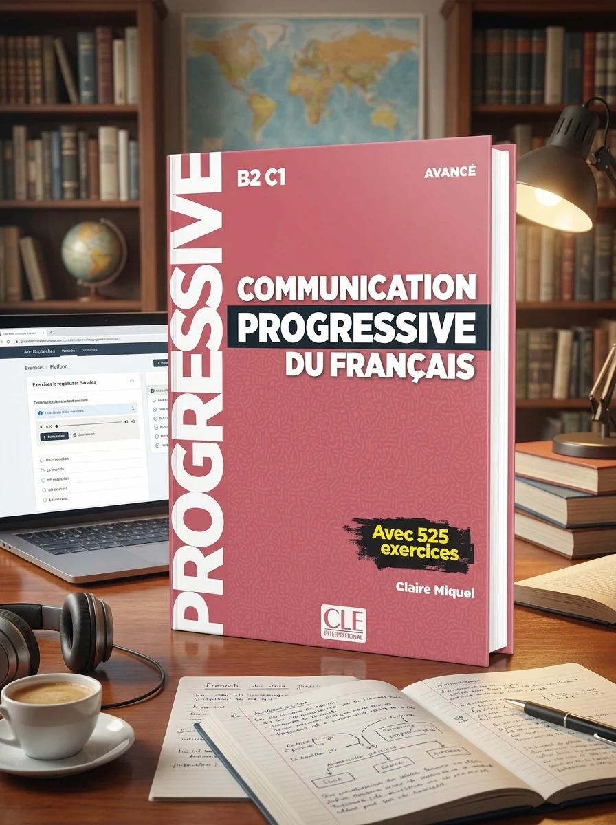 Communication progressive du français 3e Edition Niveau Avance B2-C1 Livre + Livre-web + Audio téléchargeable — Вивчення мов
