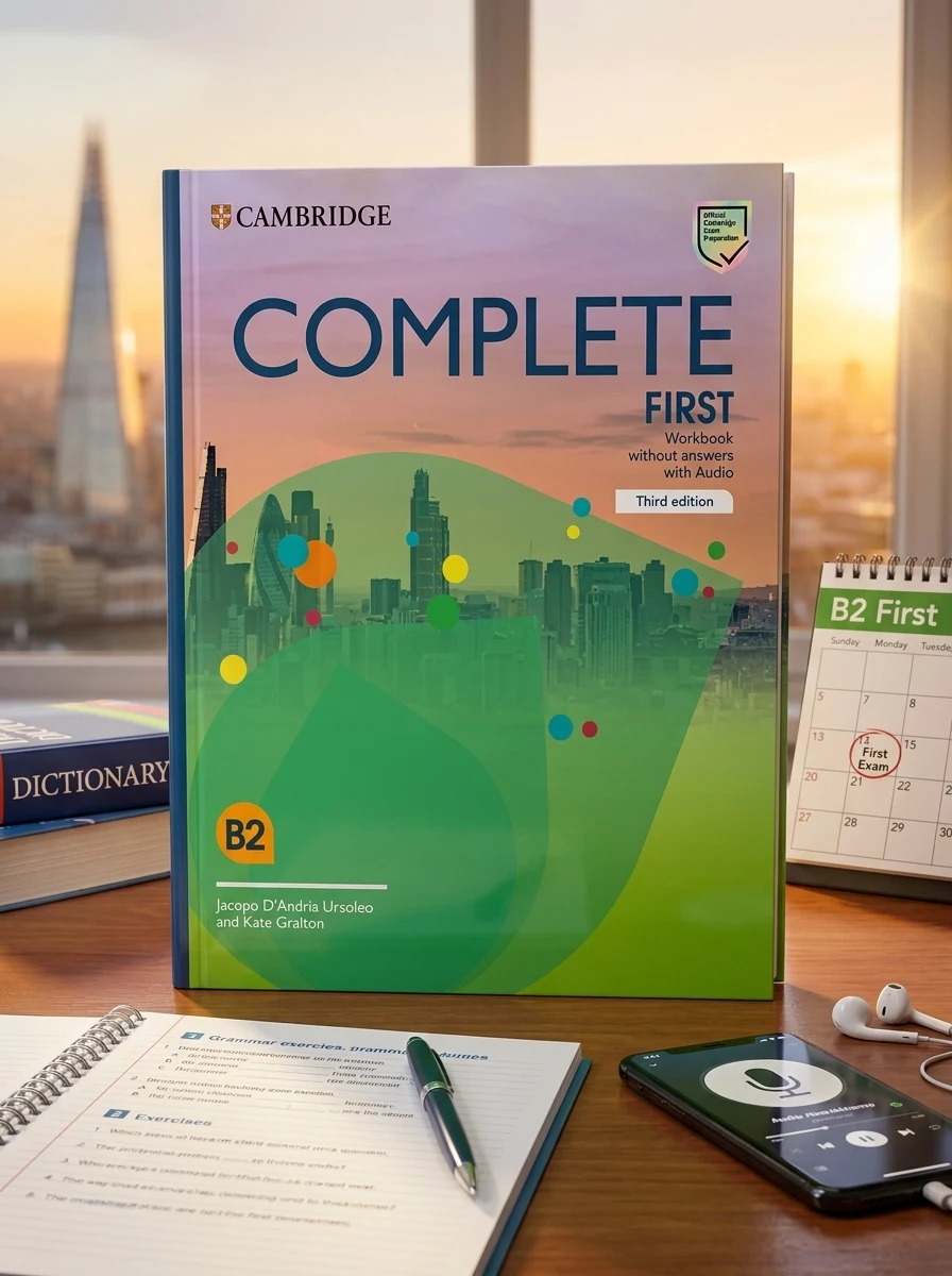 Complete First. Workbook without answers and Downloadable Audio