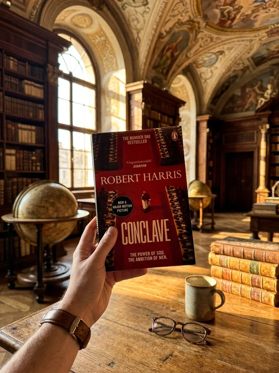 Conclave — Роберт Гарріс, обкладинка