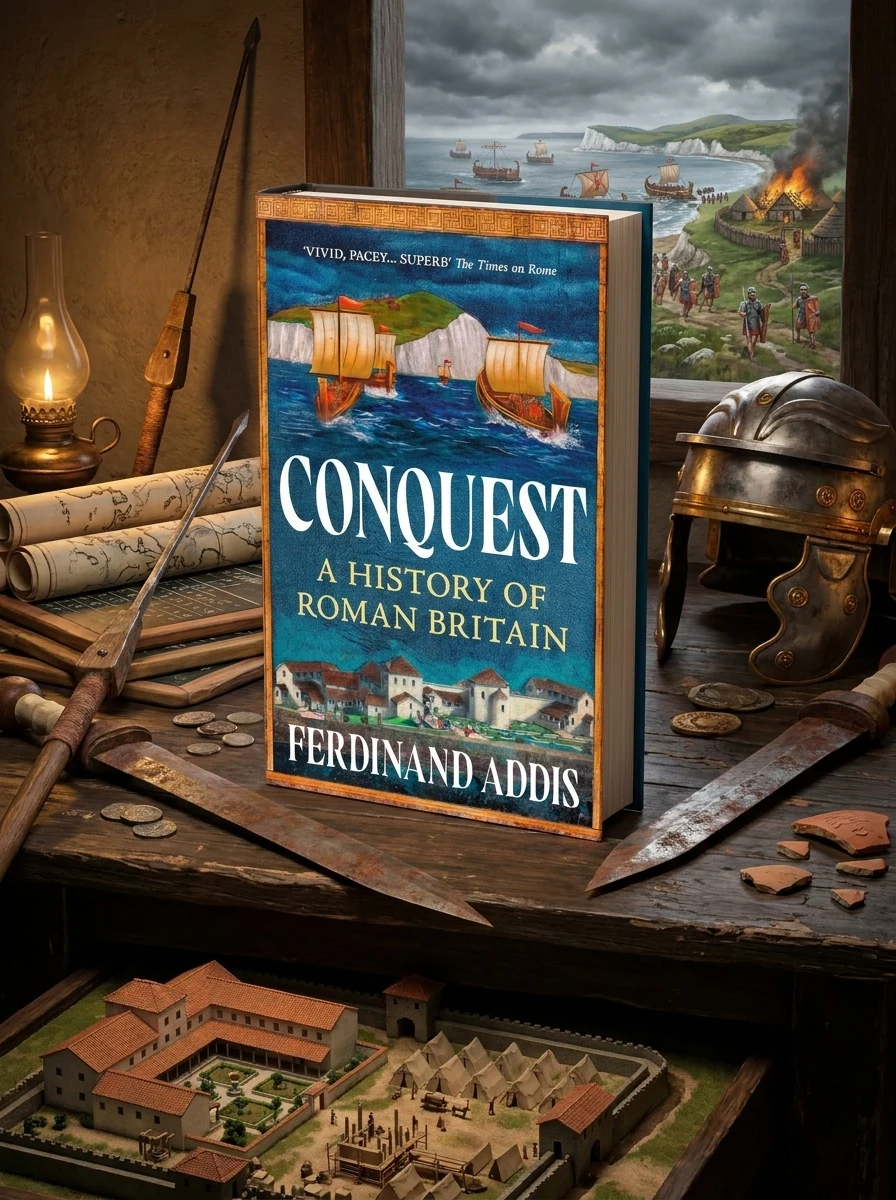 Conquest. The Roman Invasion of Britain — Фердінан Еддіс, обкладинка