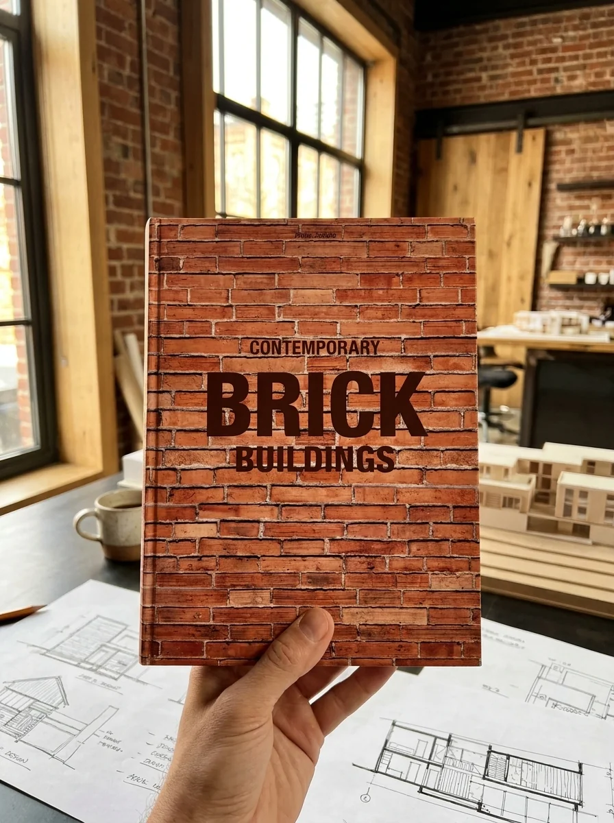 Contemporary Brick Buildings — Філіп Жодідіо, обкладинка