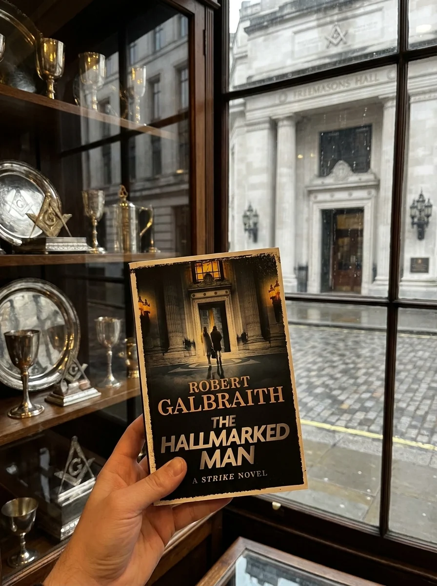 Cormoran Strike Book 8: The Hallmarked Man — Роберт Ґалбрейт, обкладинка
