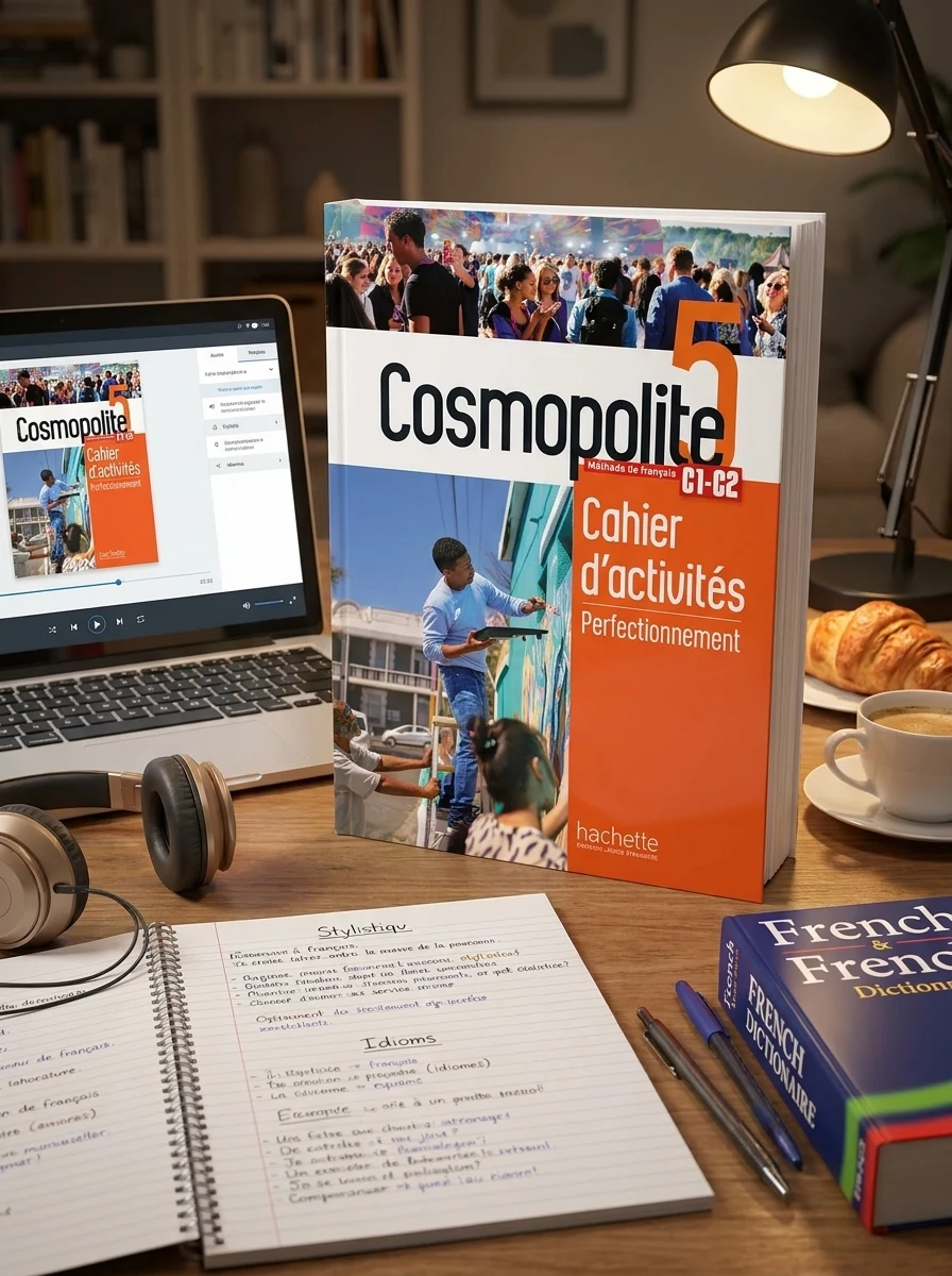 Cosmopolite 5 - Pack Cahier d'activités + Version numérique (C1-C2) — Вивчення мов