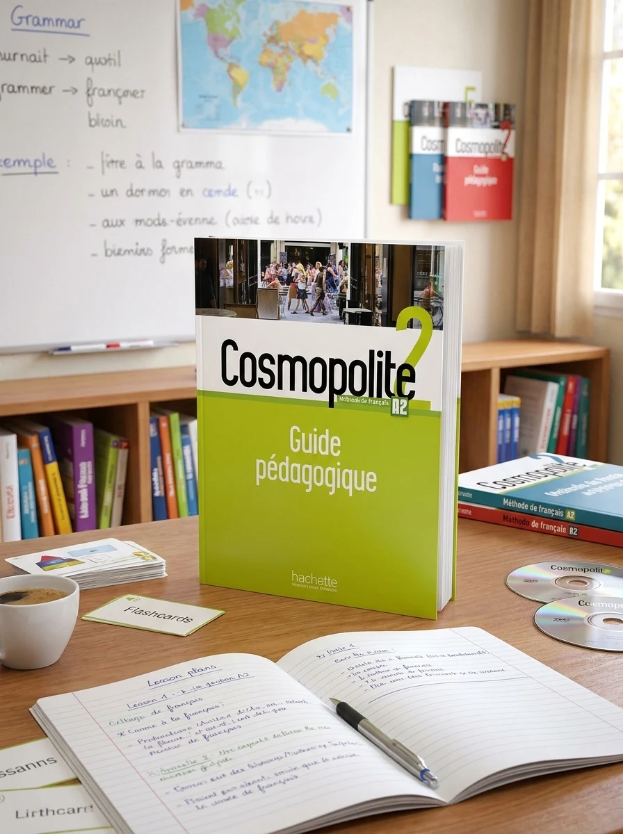 Cosmopolite Niveau 2: Guide pedagogique — Вивчення мов