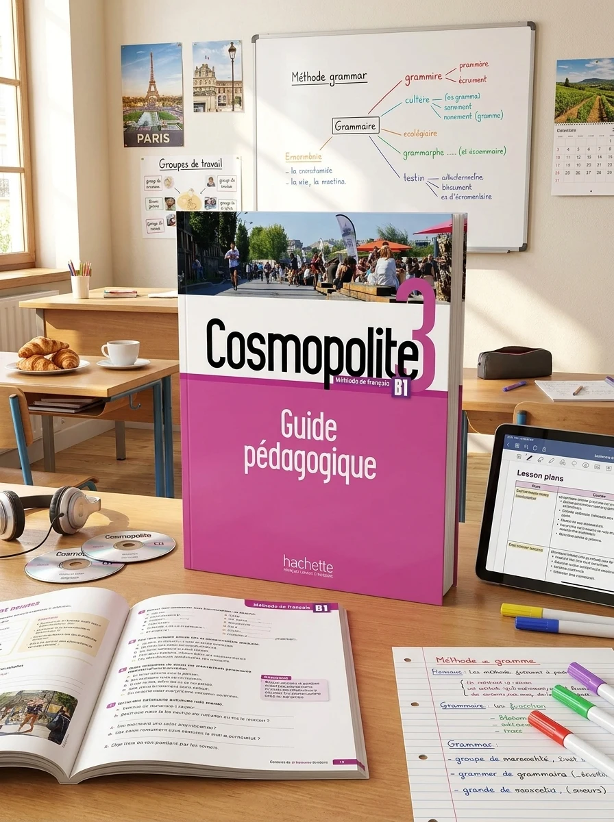 Cosmopolite Niveau 3: Guide pedagogique — Вивчення мов
