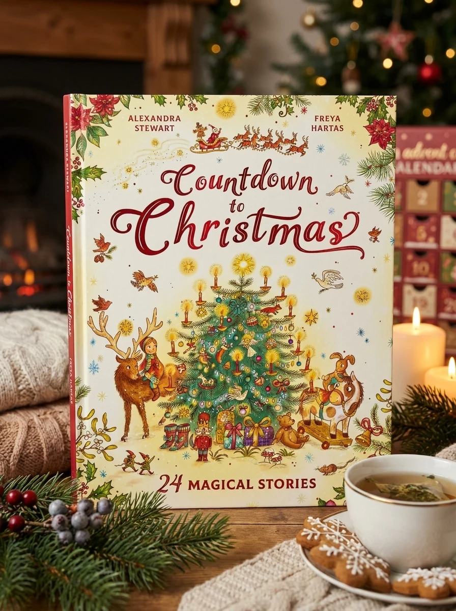 Countdown to Christmas: 24 Magical Stories — Олександра Стюарт, обкладинка