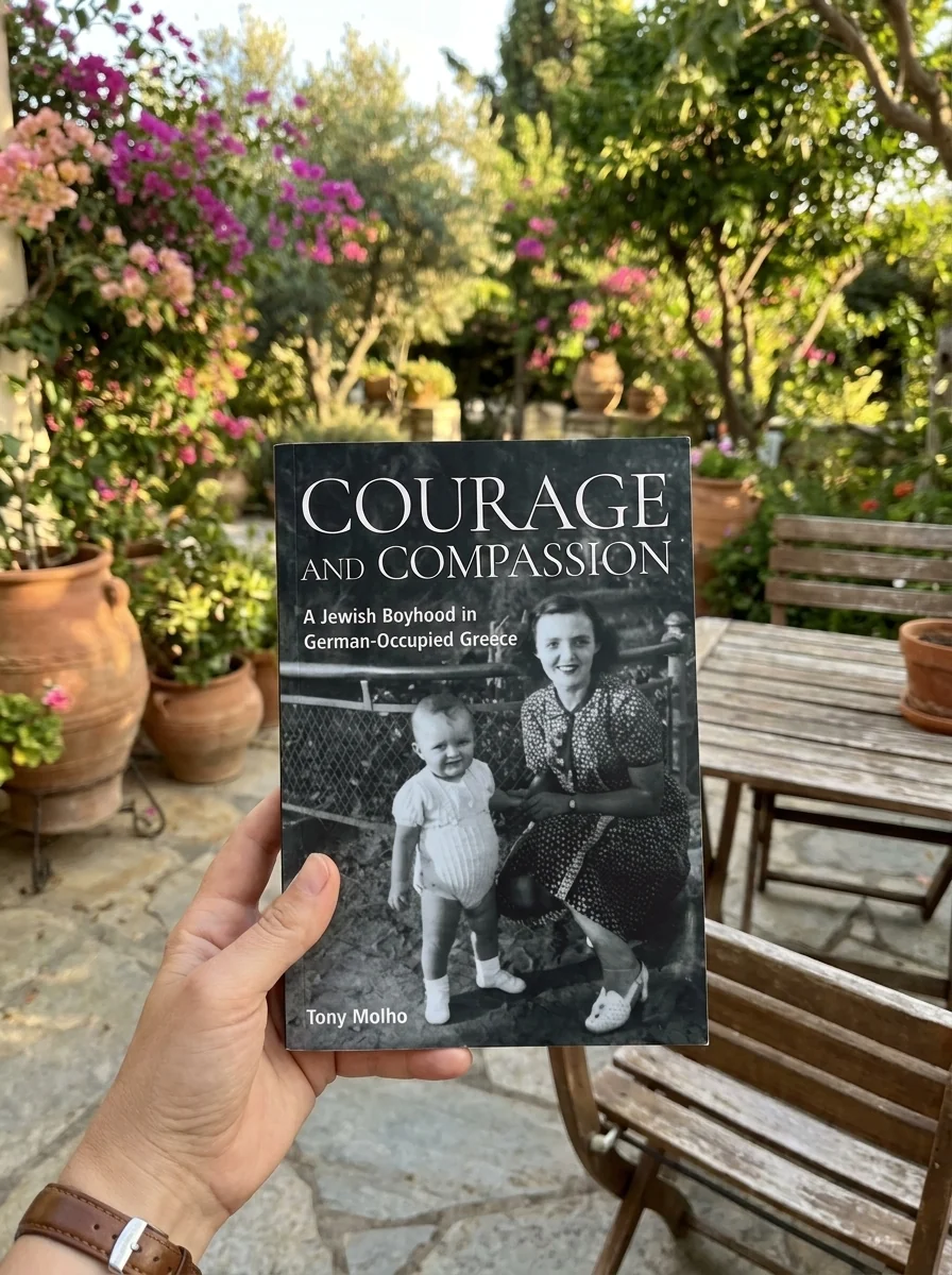 Courage and Compassion — Tony Molho, обкладинка