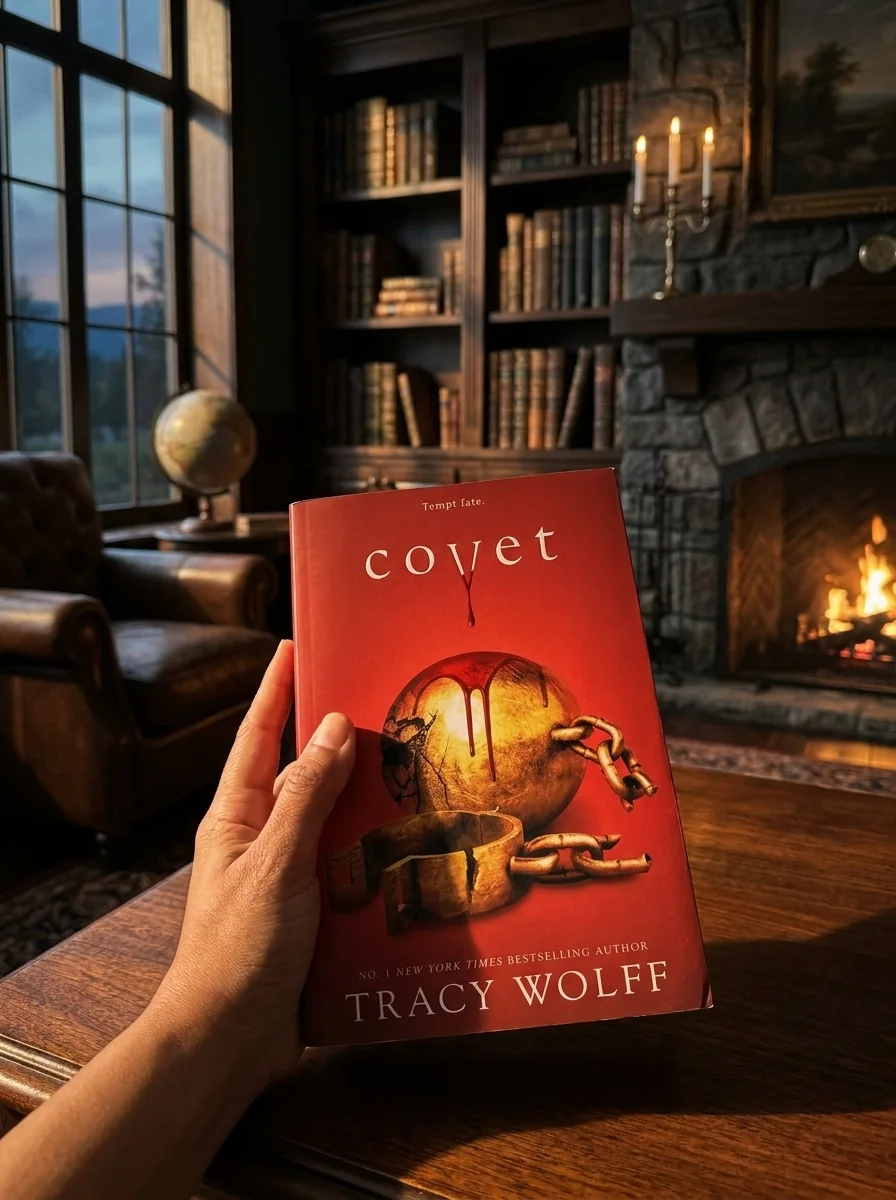 Covet — Трейсі Вульф, обкладинка