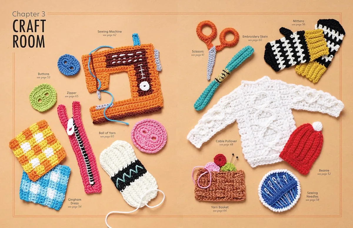 Cozy Crochet Motifs: 75 Playful Motifs with a Modern Retro Style — Tuija Heikkinen, фото 4