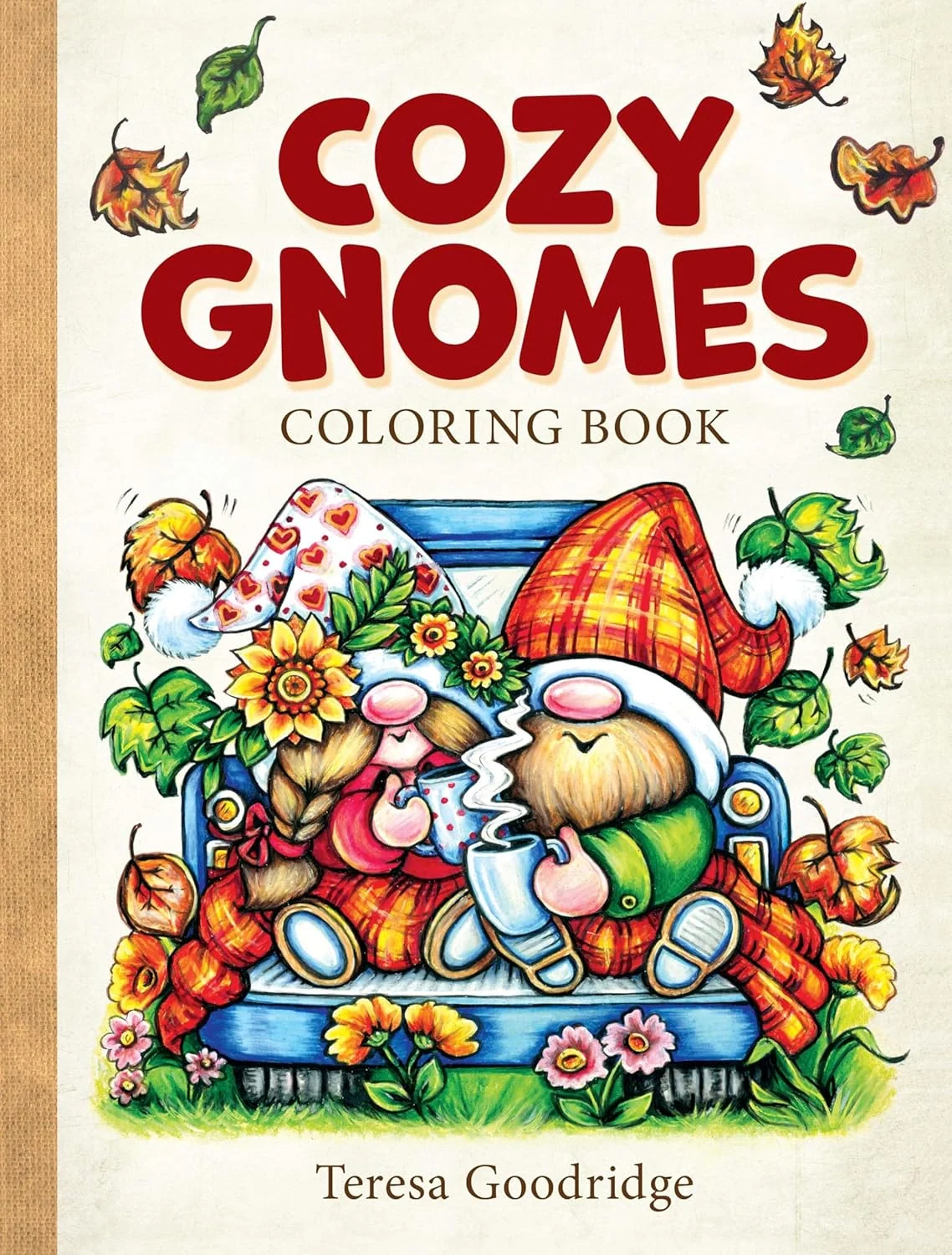 Cozy Gnomes Coloring Book,