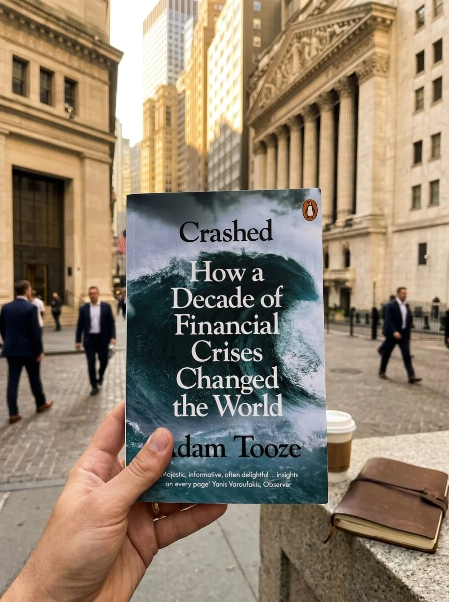 Crashed. How a Decade of Financial Crises Changed the World — Adam Tooze, обкладинка