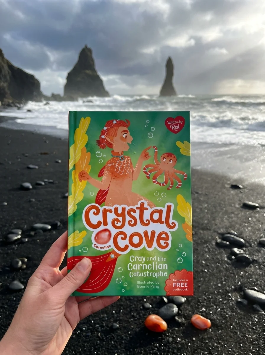 Cray and the Carnelian Catastrophe (Crystal Cove) — Red, обкладинка