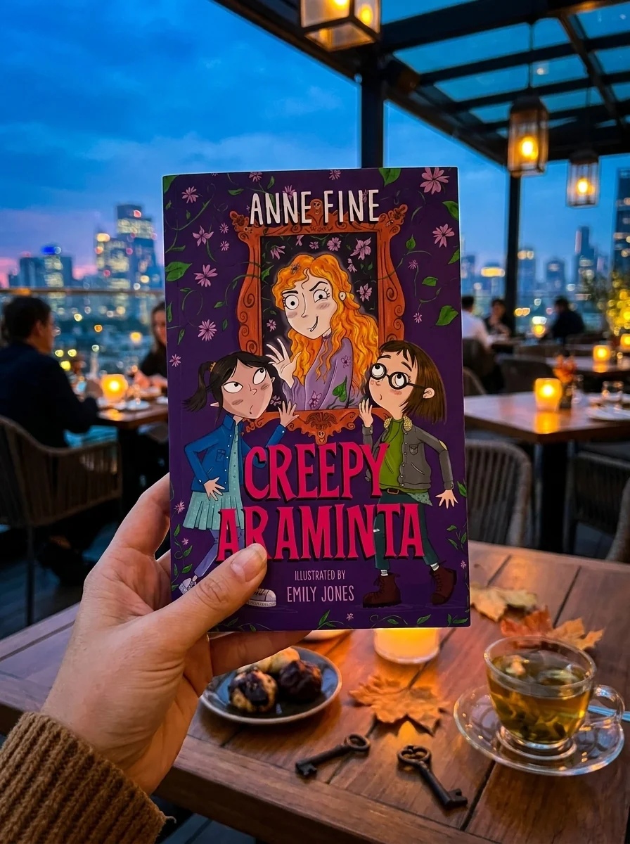 Creepy Araminta — Anne Fine, обкладинка