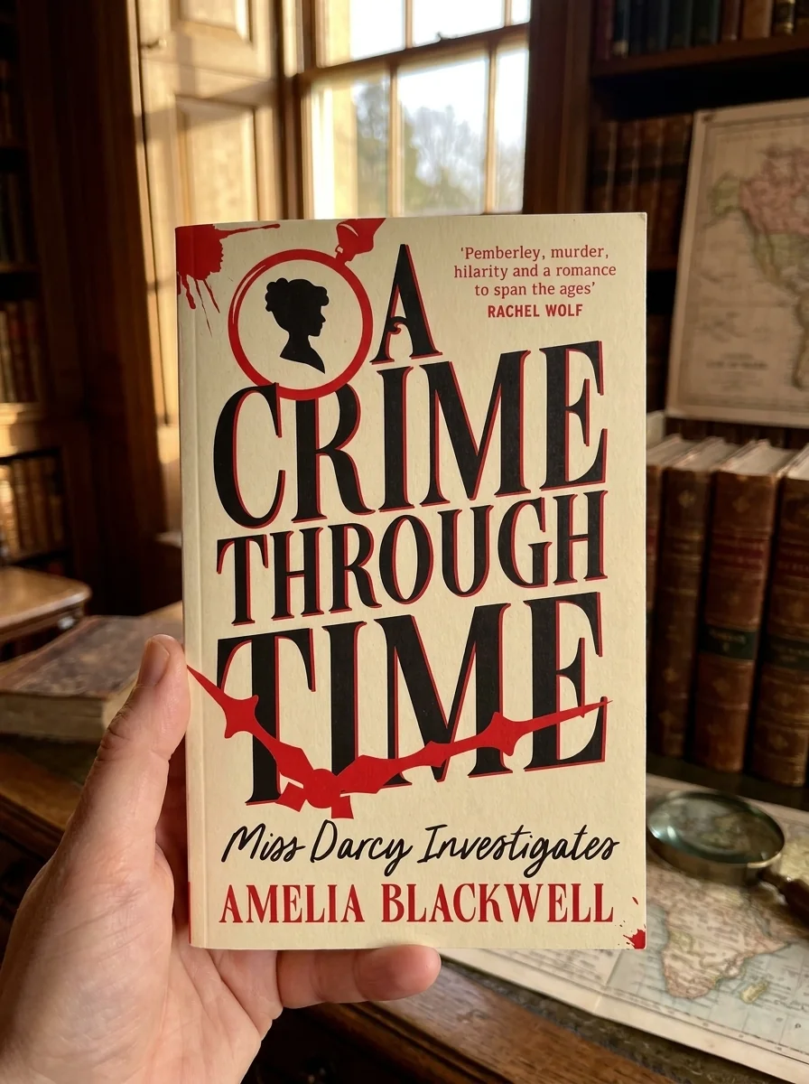 Crime Through Time — Amelia Blackwell, обкладинка