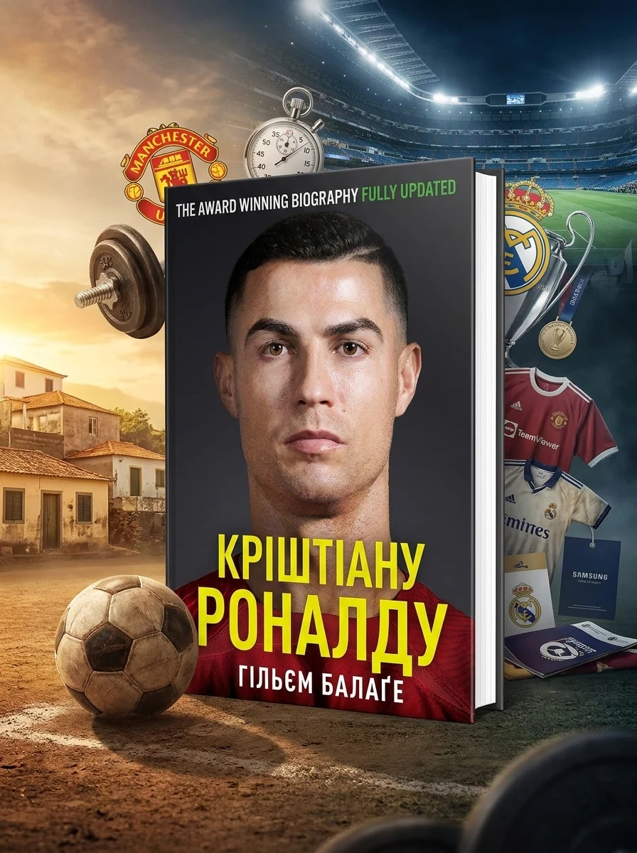Cristiano Ronaldo: The Biography — Гіллем Балаж, обкладинка