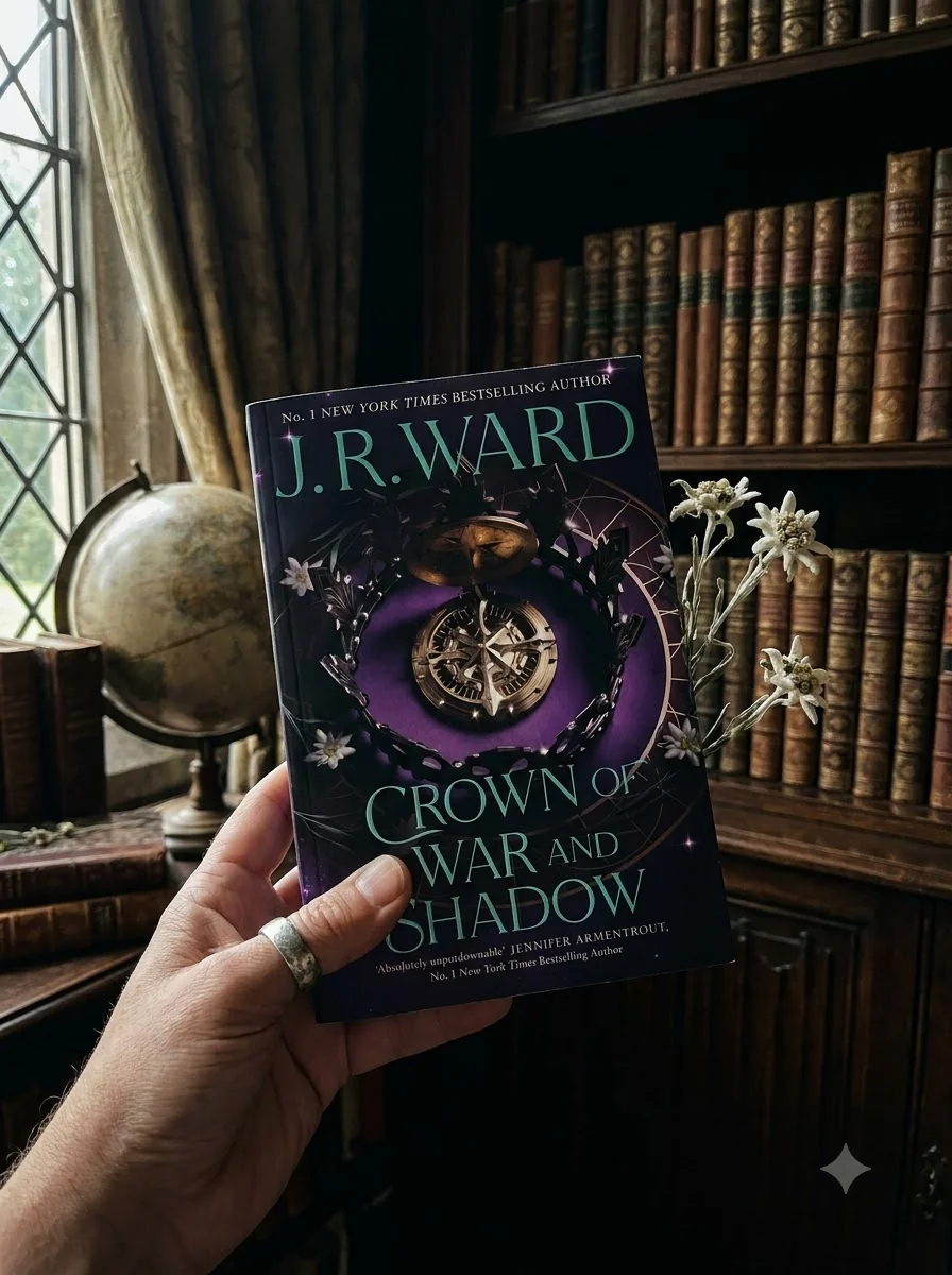 Crown of War & Shadow — J. R. Ward, обкладинка
