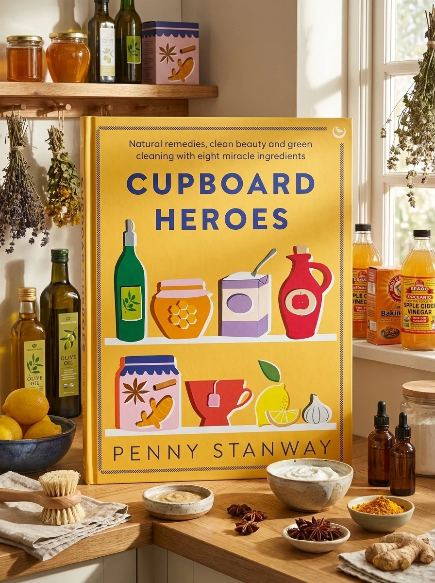 Cupboard Heroes: Natural remedies, clean beauty and green cleaning with eight miracle ingredients — Пенні Стенвей, фото 2