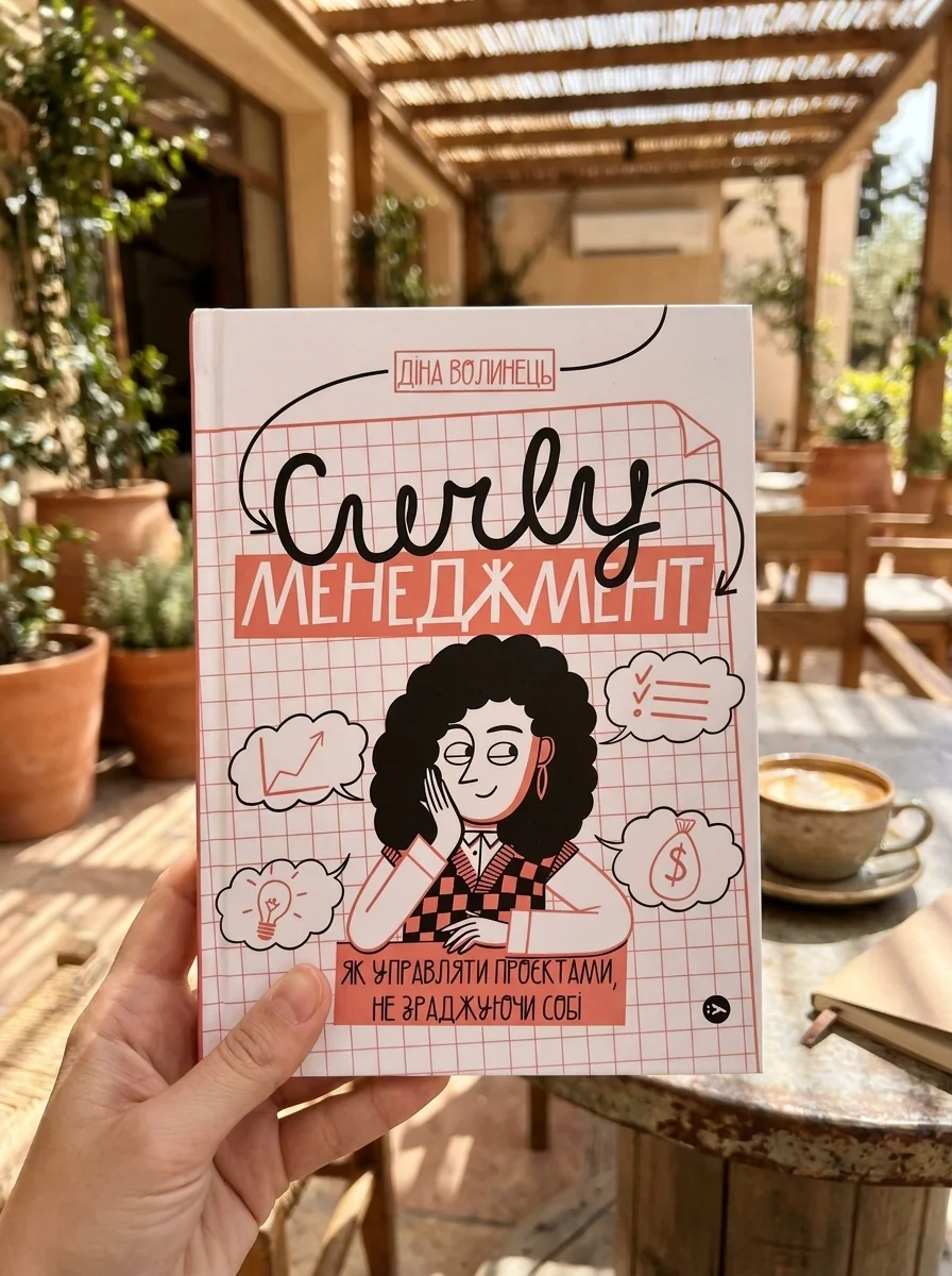 CURLY менеджмент. Як управляти проєктами, не зраджуючи себе — Діна Волинець, обкладинка