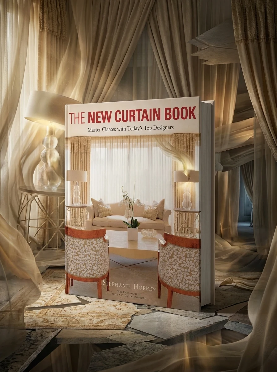Curtain book — Стефані Хоппен, обкладинка