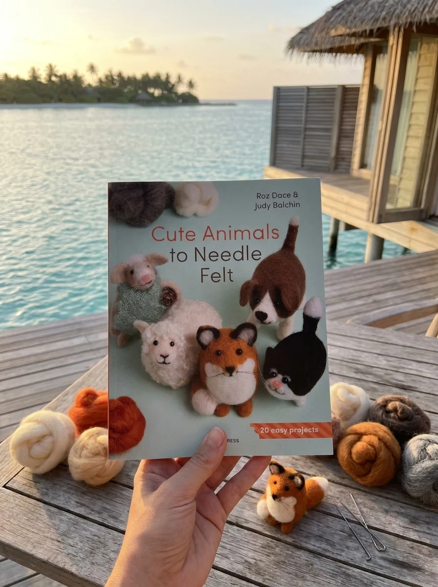 Cute Animals to Needle Felt — Роз Дейс, обкладинка
