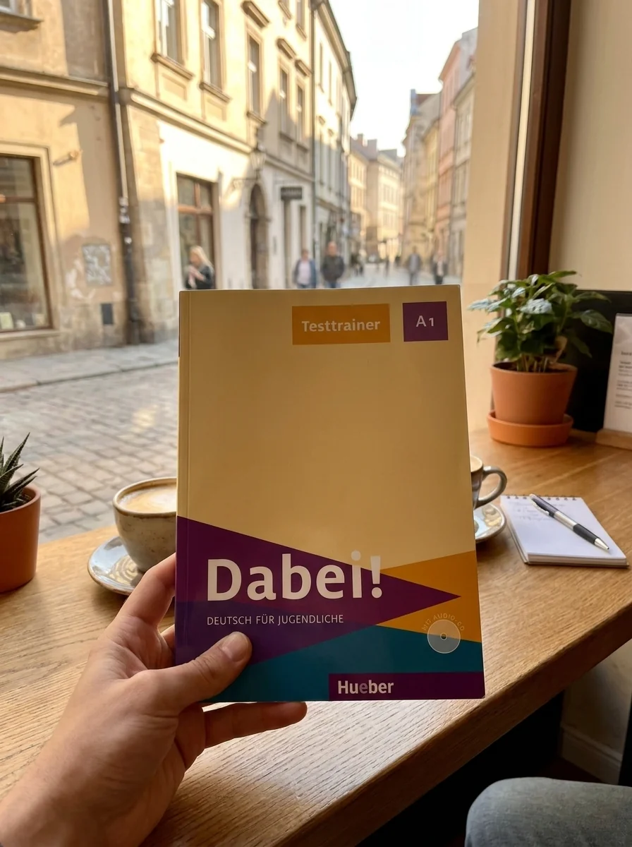 Dabei! A1 Testtrainer mit Audio - CD — Джозеф Альберті, обкладинка