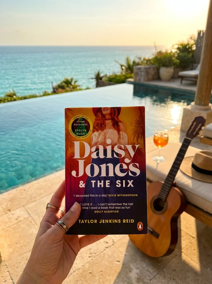 Daisy Jones and The Six — Тейлор Дженкінс Рід, обкладинка