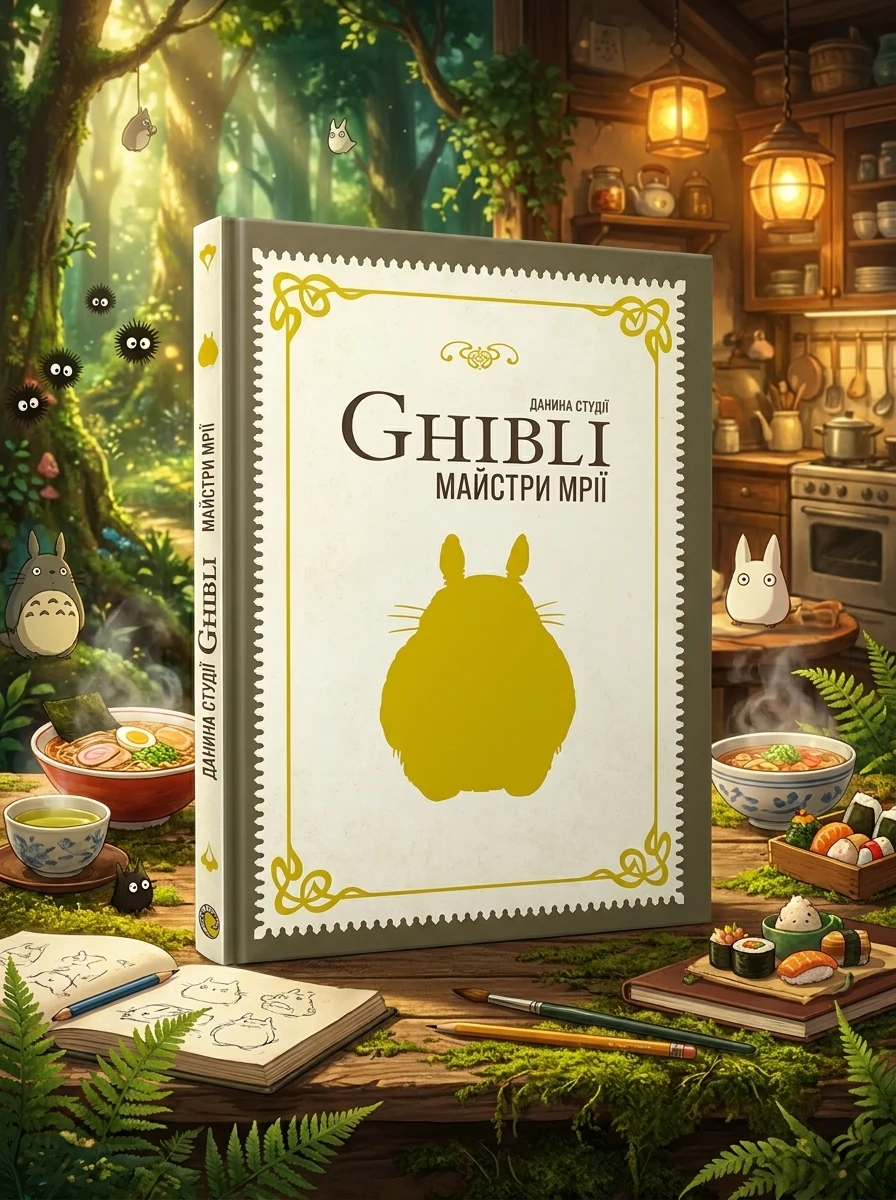 Данина студії Ghibli. Майстри мрії, обкладинка