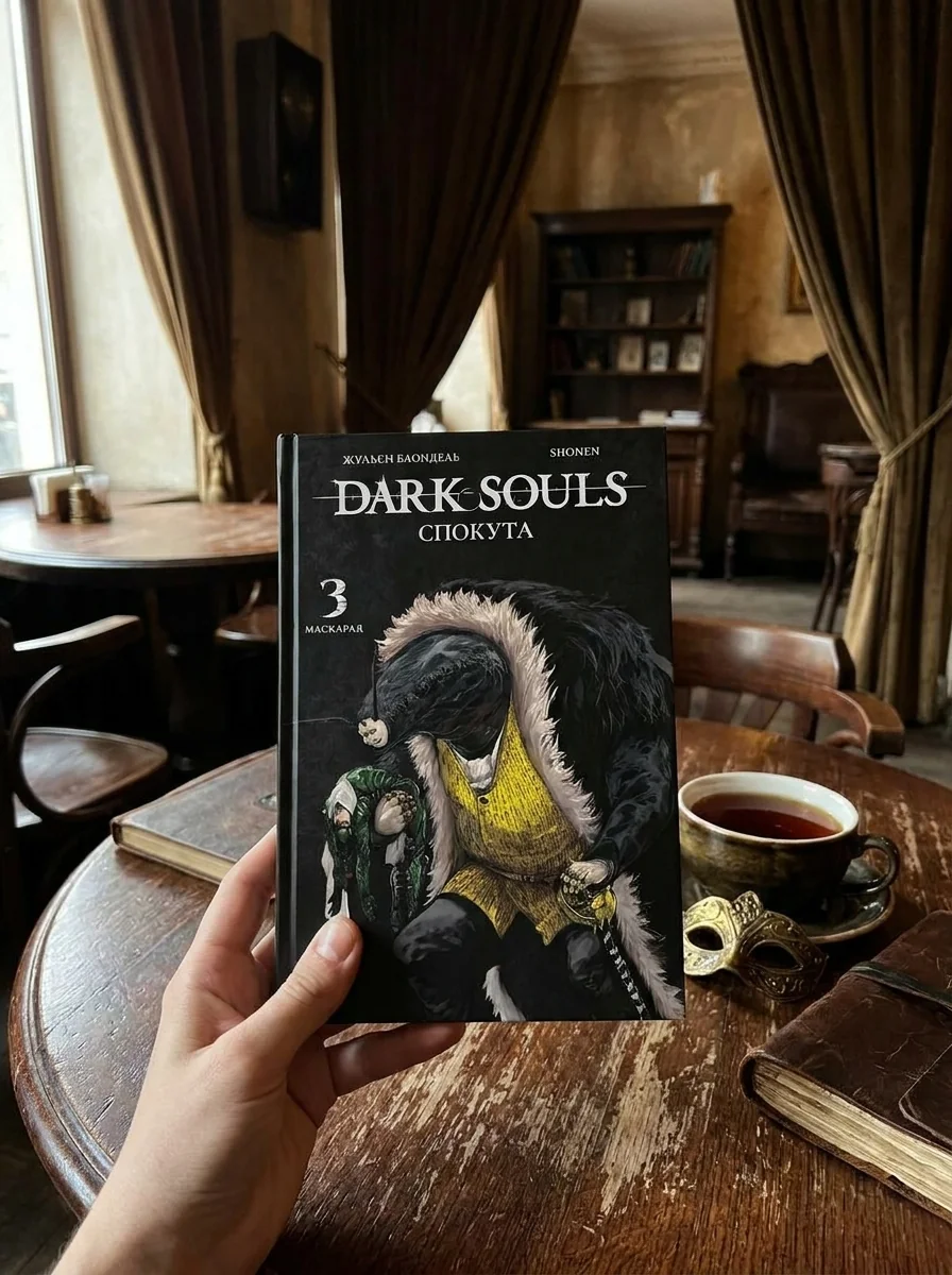 Dark Souls: Спокута. Том 3 — Жульєн Блондель, обкладинка
