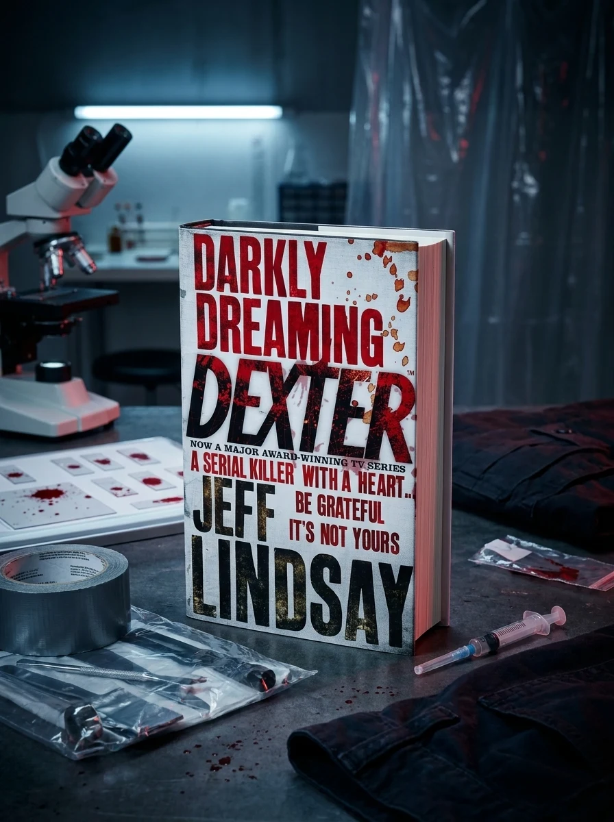 Darkly Dreaming Dexter — Джефф Ліндсі, обкладинка