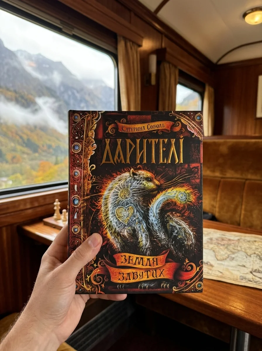 Дарителі. Земля забутих. Книга 4 — Соболь К., обкладинка