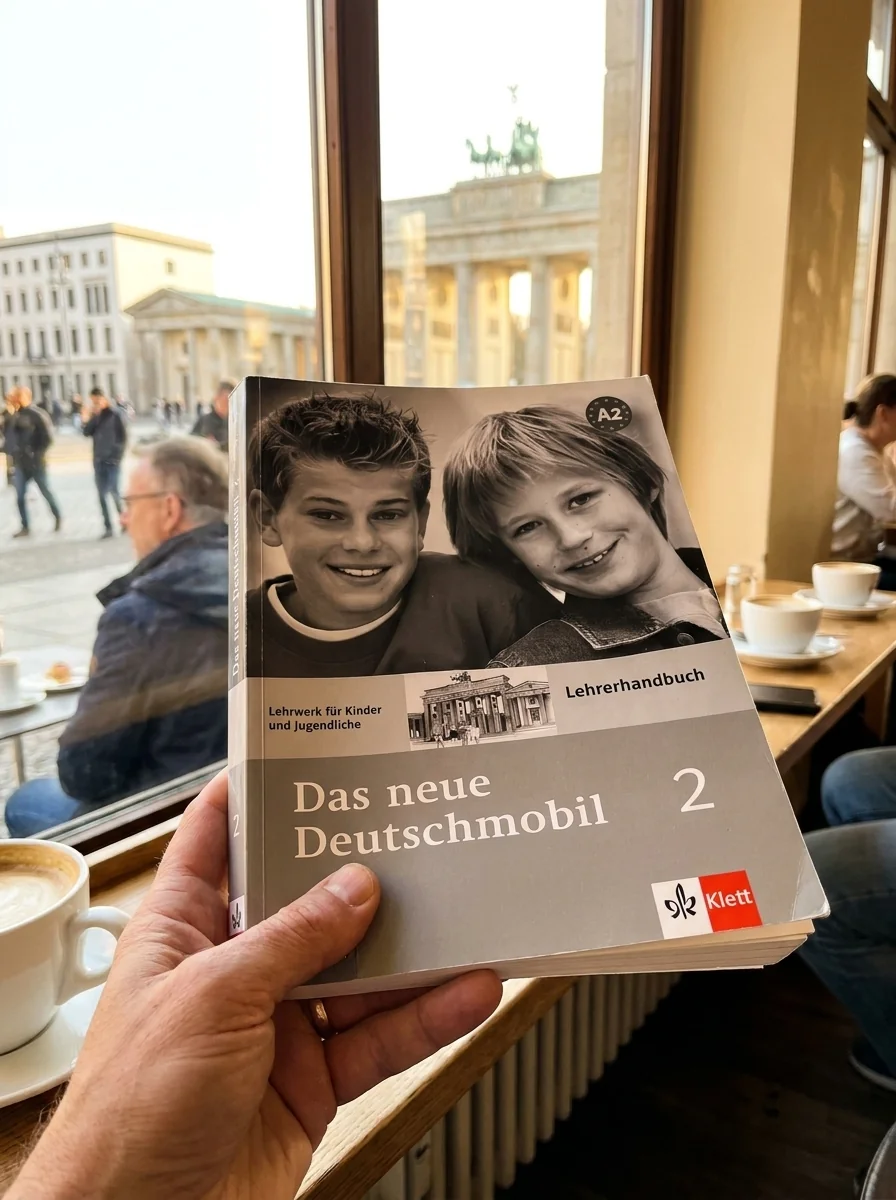 Das neue Deutschmobil 2. Lehrerhandbuch. Книга для вчителя — Klett, обкладинка