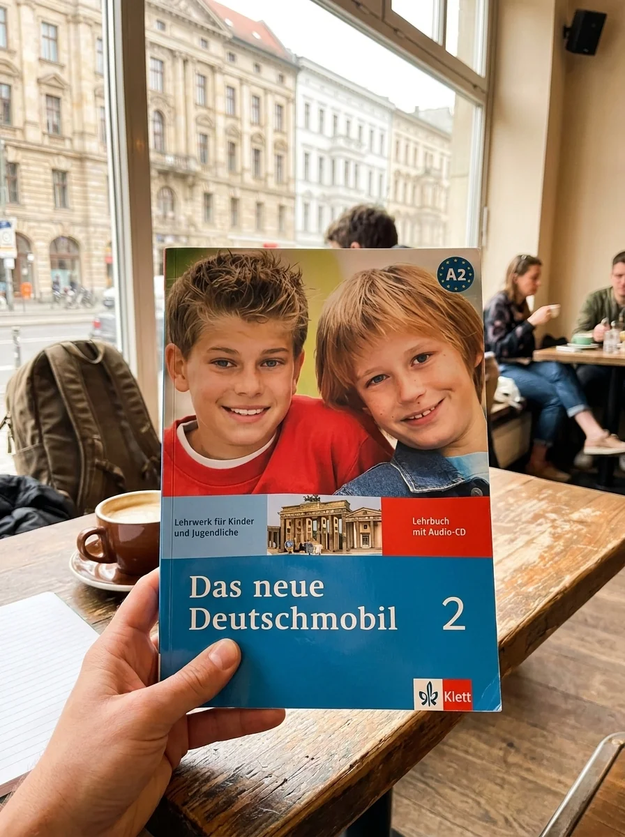 Das Neue Deutschmobil 2. Підручник — Klett, обкладинка