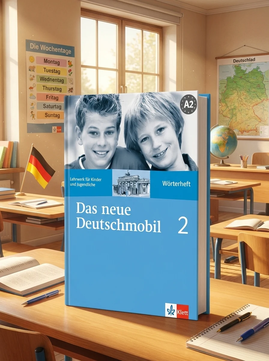Das Neue Deutschmobil 2. Зошит-словник — Klett, фото 2