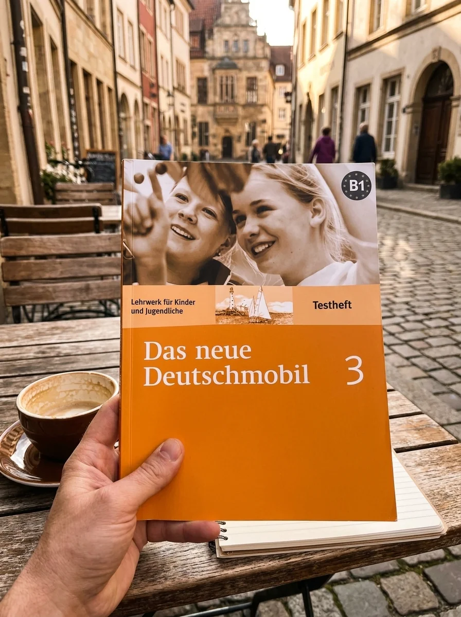 Das Neue Deutschmobil 3 Німецька мова. Тести — Klett, обкладинка